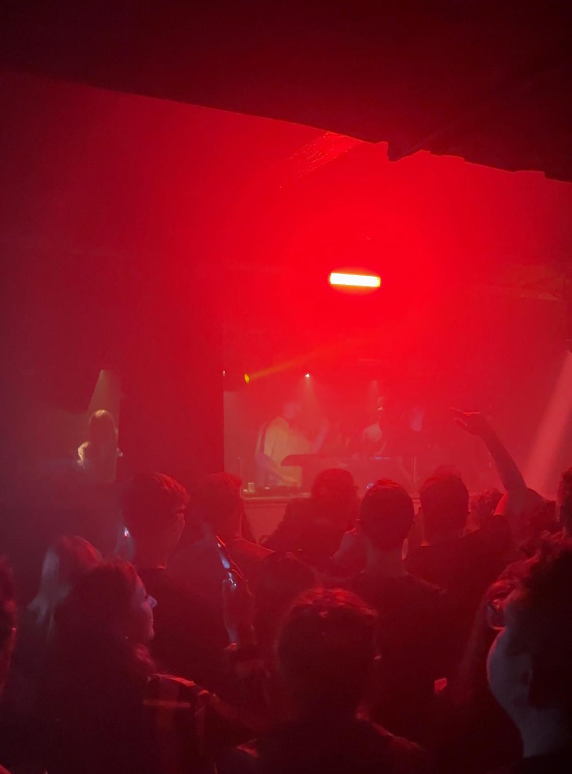 Zac Harris with Patrick Topping at Sober Rave World Headquarters